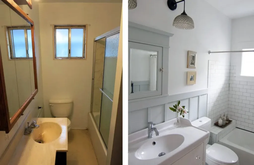 Before & After Round Rock Bathroom Renovation Ideas