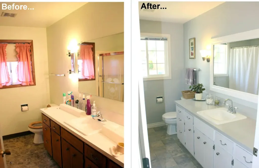 Stunning Round Rock Bathroom Remodel with Before & After Highlights