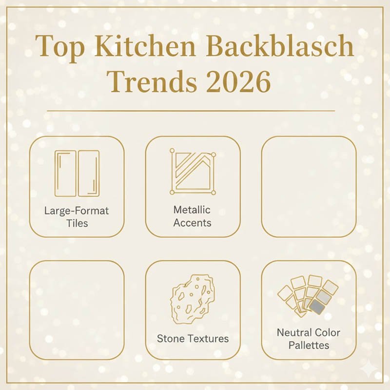 Top Kitchen Backsplash Design Trends for 2026