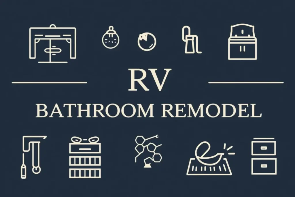 Cost overview of an RV bathroom remodel in Austin based on fixtures, materials, labor scope, and space planning.