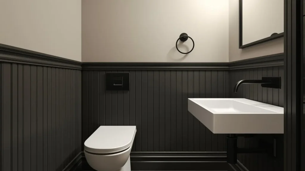 Small Board and Batten Half Bathroom Ideas | Space-Saving Design Guide