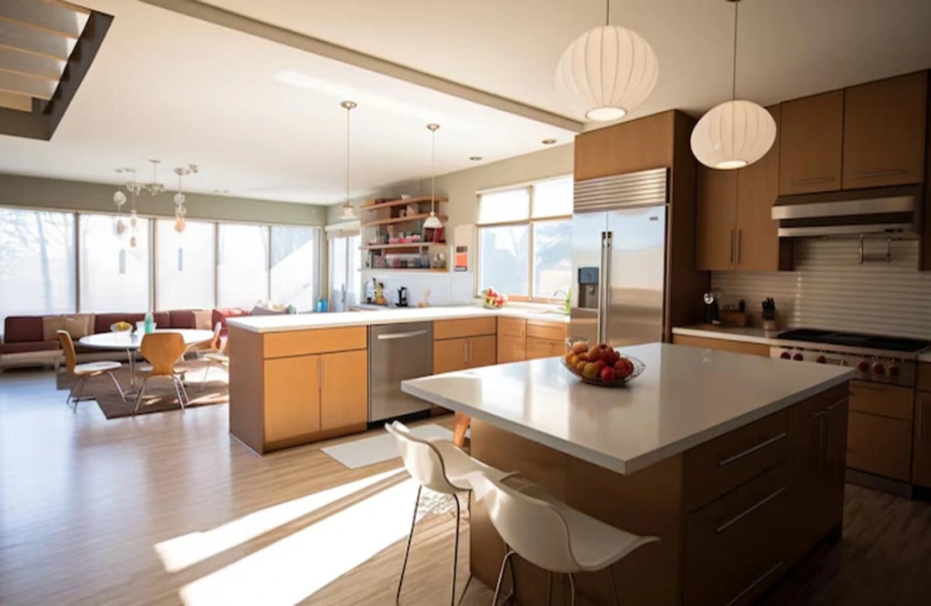 Discover innovative kitchen designs with clean lines and smart layouts. Perfect for stylish and functional kitchen and bath remodeling in Austin.