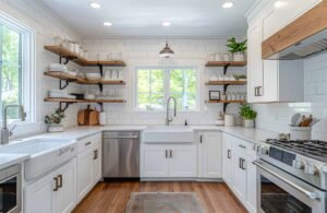 Ready for a kitchen upgrade? Our Austin-based team specializes in full kitchen remodels using the latest designs and materials to match your needs.