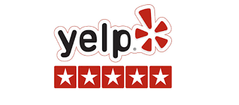 Highly rated on Yelp with consistent 5-star reviews for professional service and customer satisfaction.