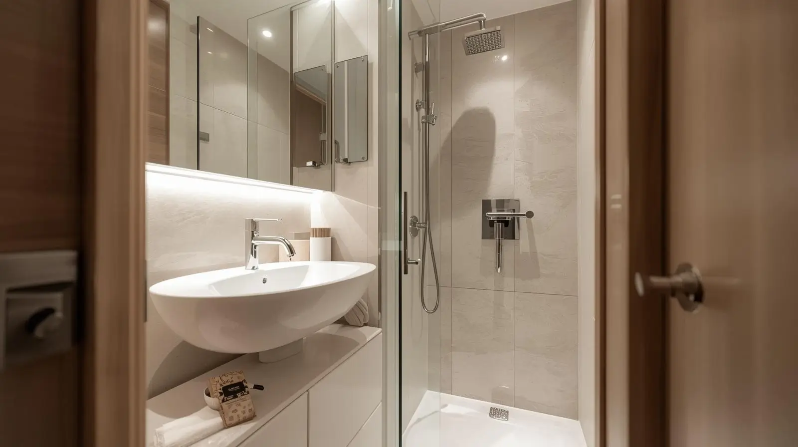 Three Quarter Bathroom Layout and Floor Plan