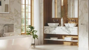5x7 Bathroom with Walk-In Shower Layout | Smart Space-Saving Design Ideas