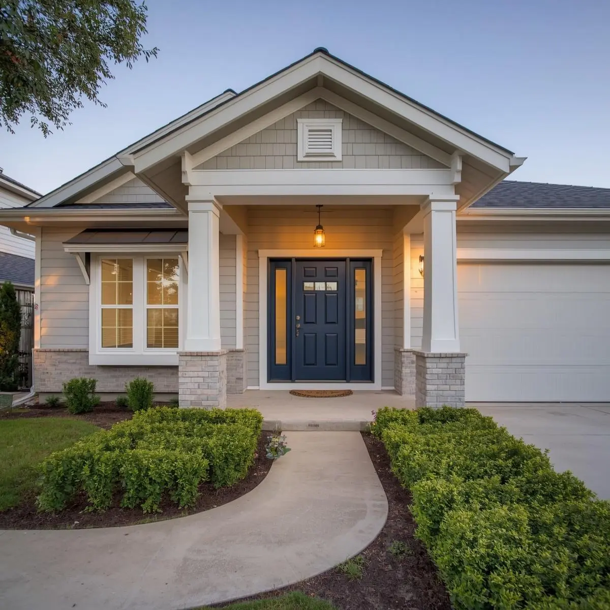 Texas home improvement hacks — curb appeal upgrade for Austin, TX home exterior