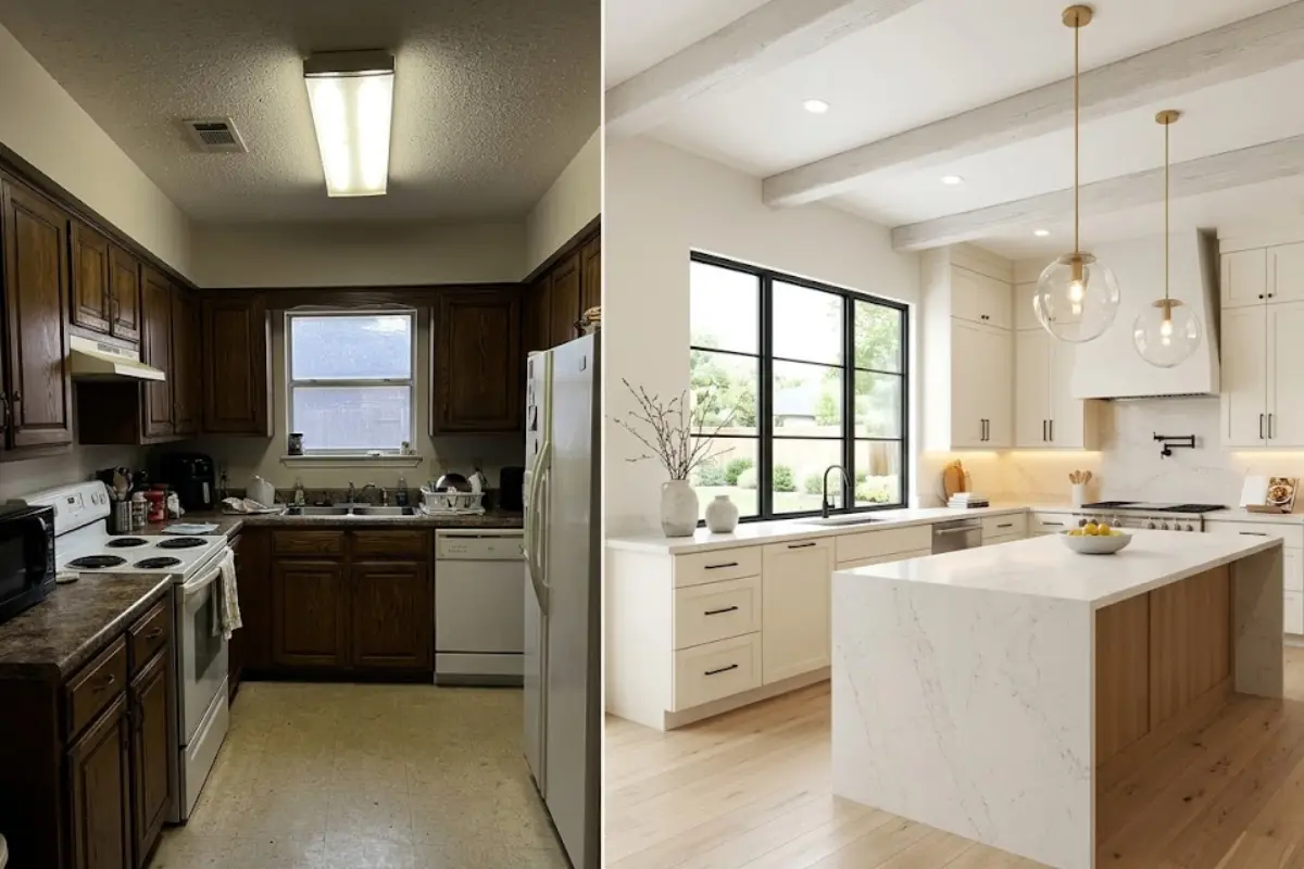 Your Before and After Kitchen Remodel Starts With One Free Call